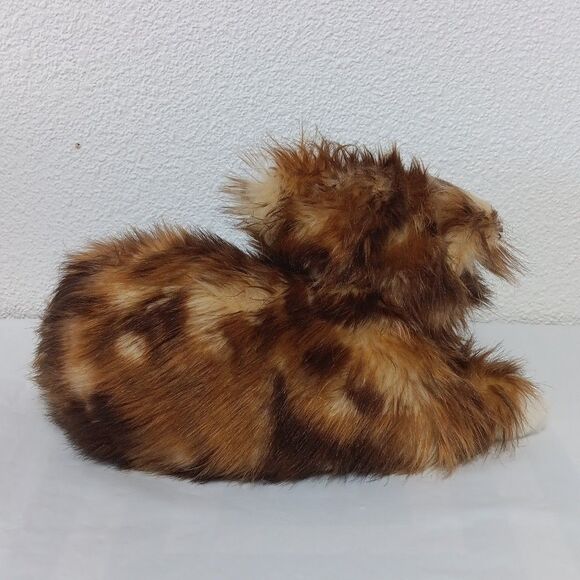 Ty Classic Kitty Cat Jumbles Calico Brown Tabby White Paws Long Hair Plush 2016 - Picture 4 of 10